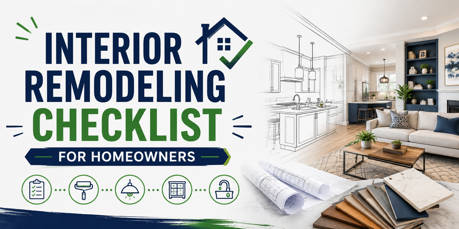 Interior Remodeling Checklist Banner